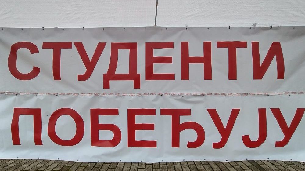 Beograd u pokretu podržao Studentsku listu: Vreme je da kažemo da stojimo uz njih
